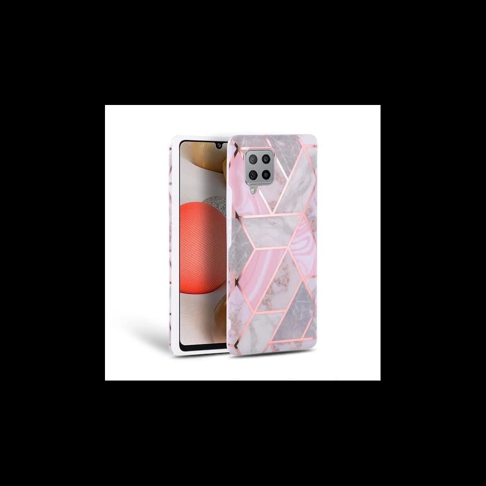 Etui Tech-Protect Marble Samsung Galaxy A42 5G Roz