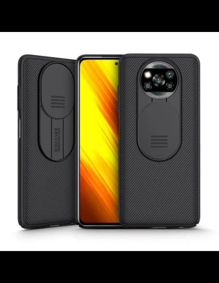 Etui Nillkin CamShield POCO X3 Pro/X3 NFC Fekete