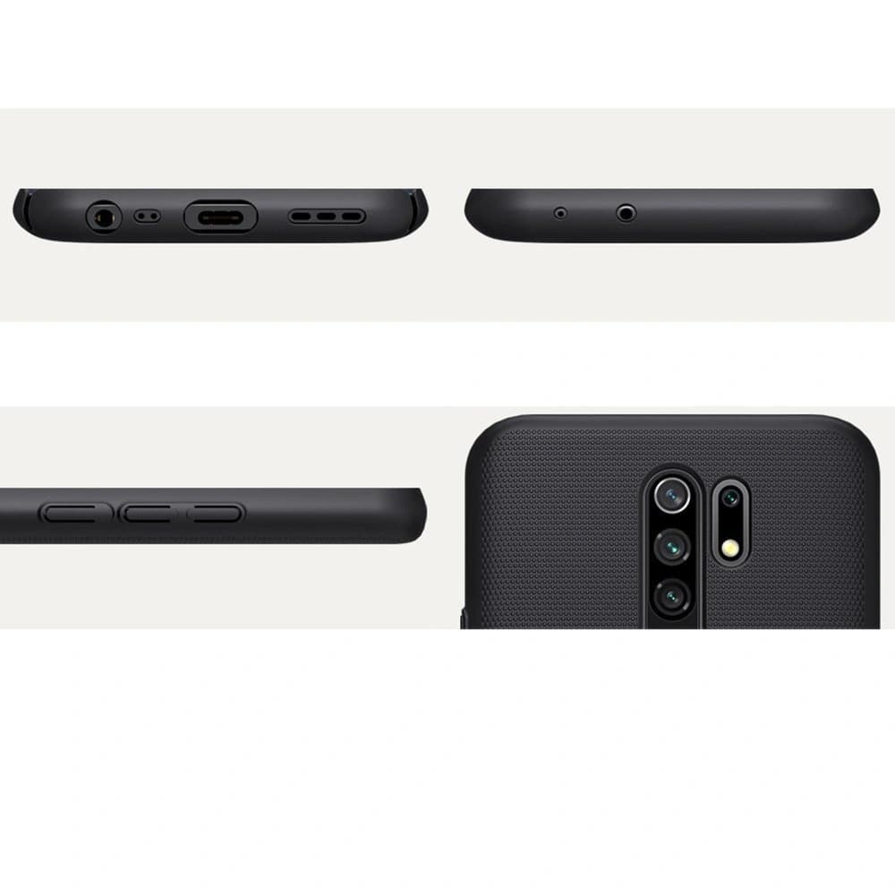 Etui Nillkin Super Frosted Shield Redmi 9/9 Prime Negru - 6