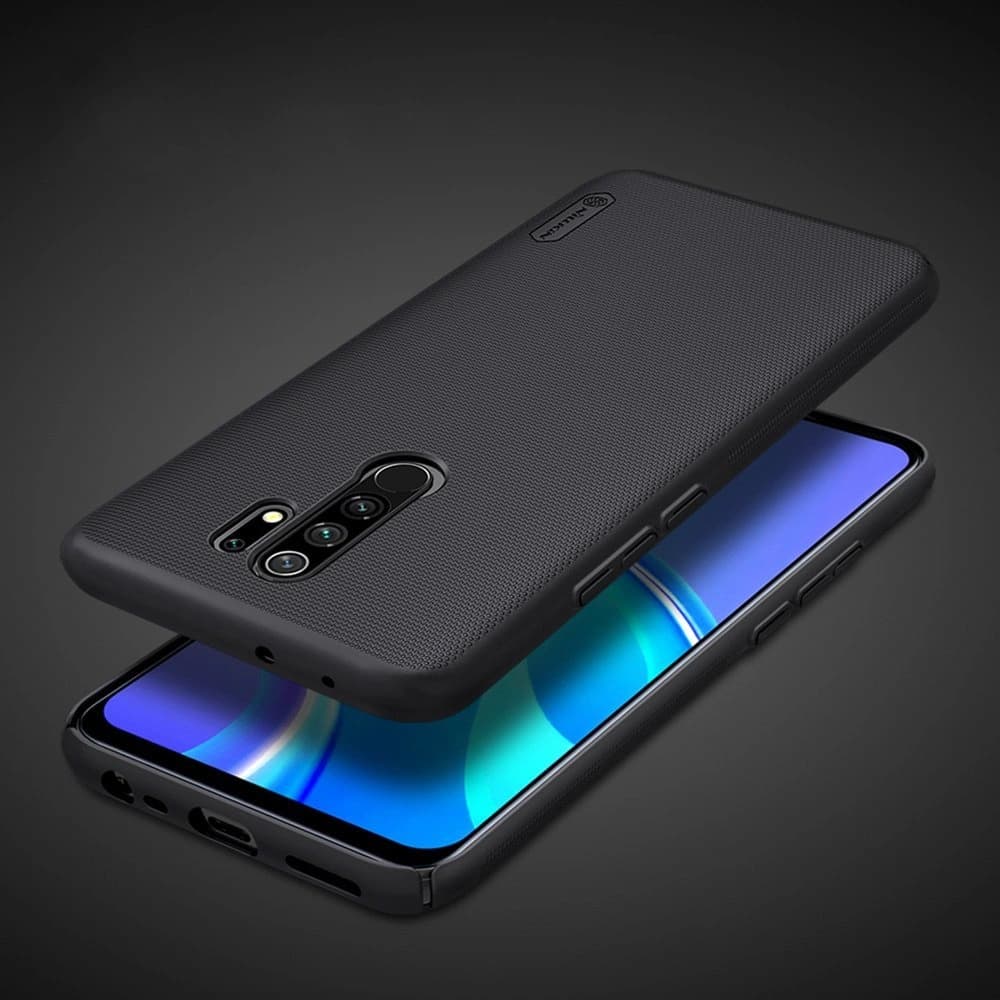 Etui Nillkin Super Frosted Shield Redmi 9/9 Prime Negru - 2
