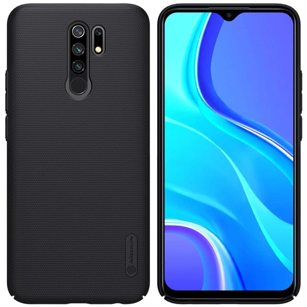 Etui Nillkin Super Frosted Shield Redmi 9/9 Prime Negru