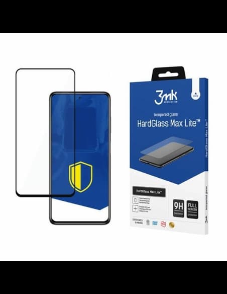 Tvrzené sklo 3MK HardGlass Max Lite POCO X3 Pro černé