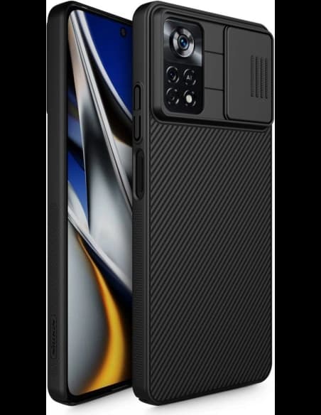 Etui Nillkin Camshield POCO X4 Pro 5G černé