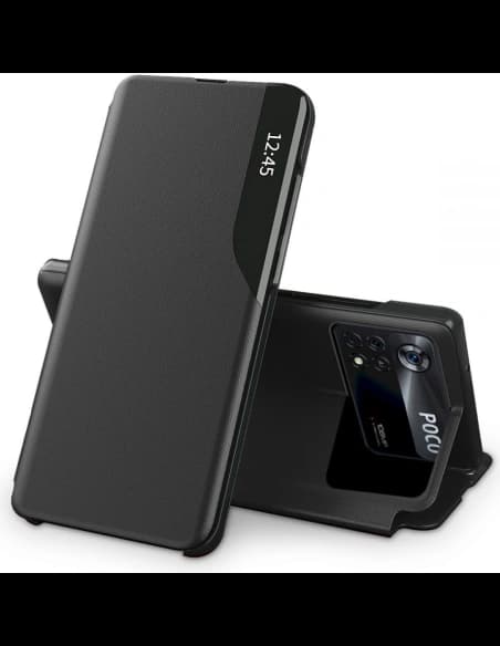 Etui Tech-Protect Smart View POCO X4 Pro 5G Černé
