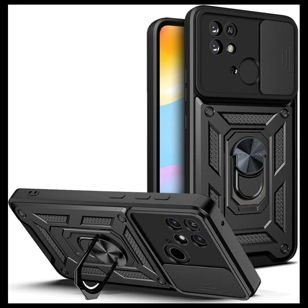 Etui Tech-Protect CamShield Pro Redmi 10C Fekete