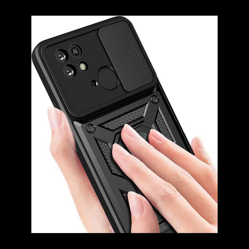 Etui Tech-Protect CamShield Pro Redmi 10C Fekete - 3