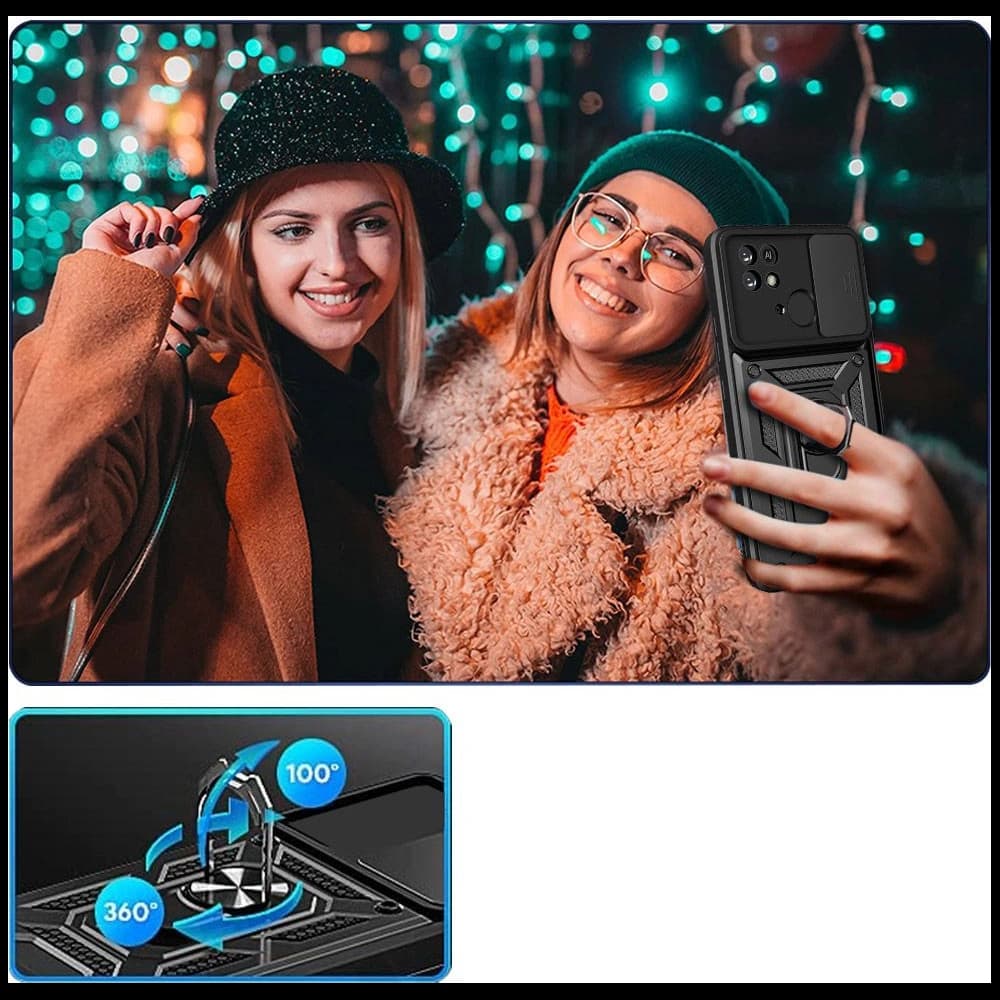 Etui Tech-Protect CamShield Pro Redmi 10C Fekete - 6