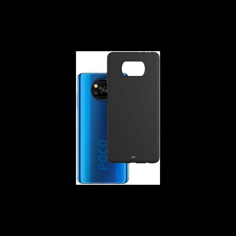 Case 3MK Matt Case POCO X3 schwarz/black