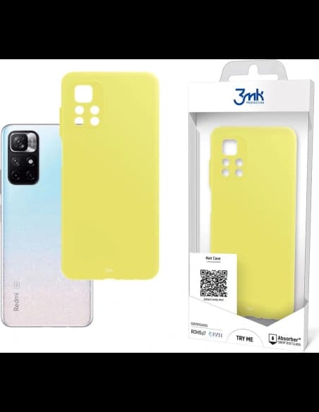 Etui 3MK Matt Case Redmi Note 11S/11 4G limonka/lime
