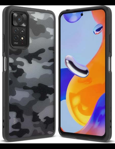 Case Ringke Fusion Redmi Note 11 Pro/11E Pro Camo (Moro) Schwarz