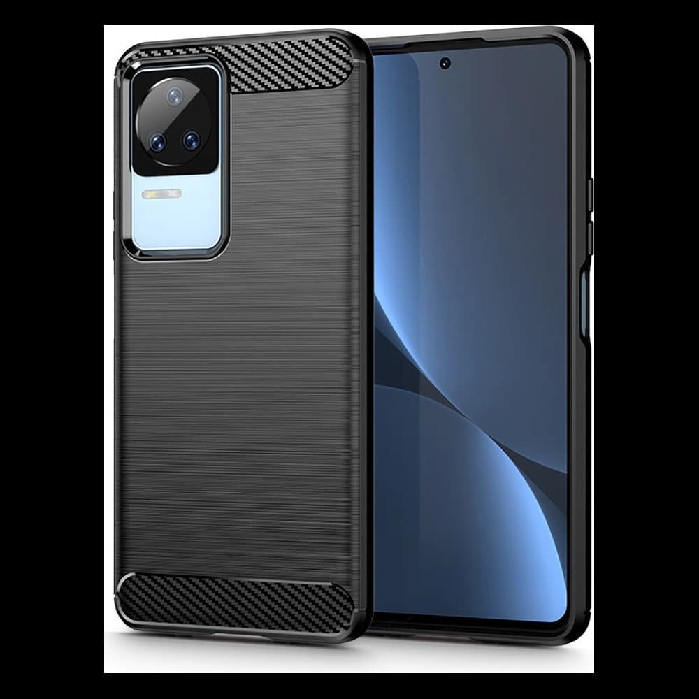 Tech-Protect TPUCarbon POCO F4 5G Black