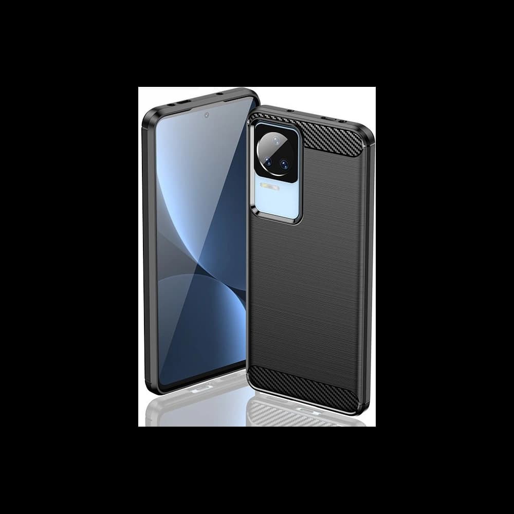 Tech-Protect TPUCarbon POCO F4 5G Black - 2