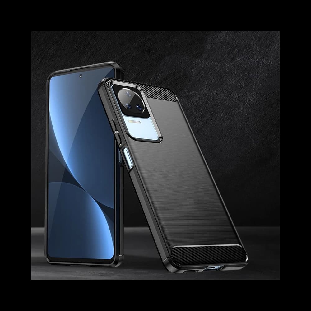 Tech-Protect TPUCarbon POCO F4 5G Black - 7