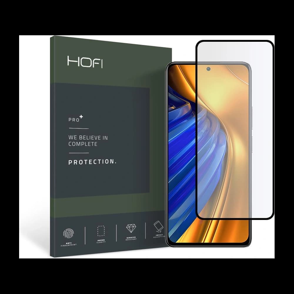 Hofi Glass Pro+ POCO F4 5G Black
