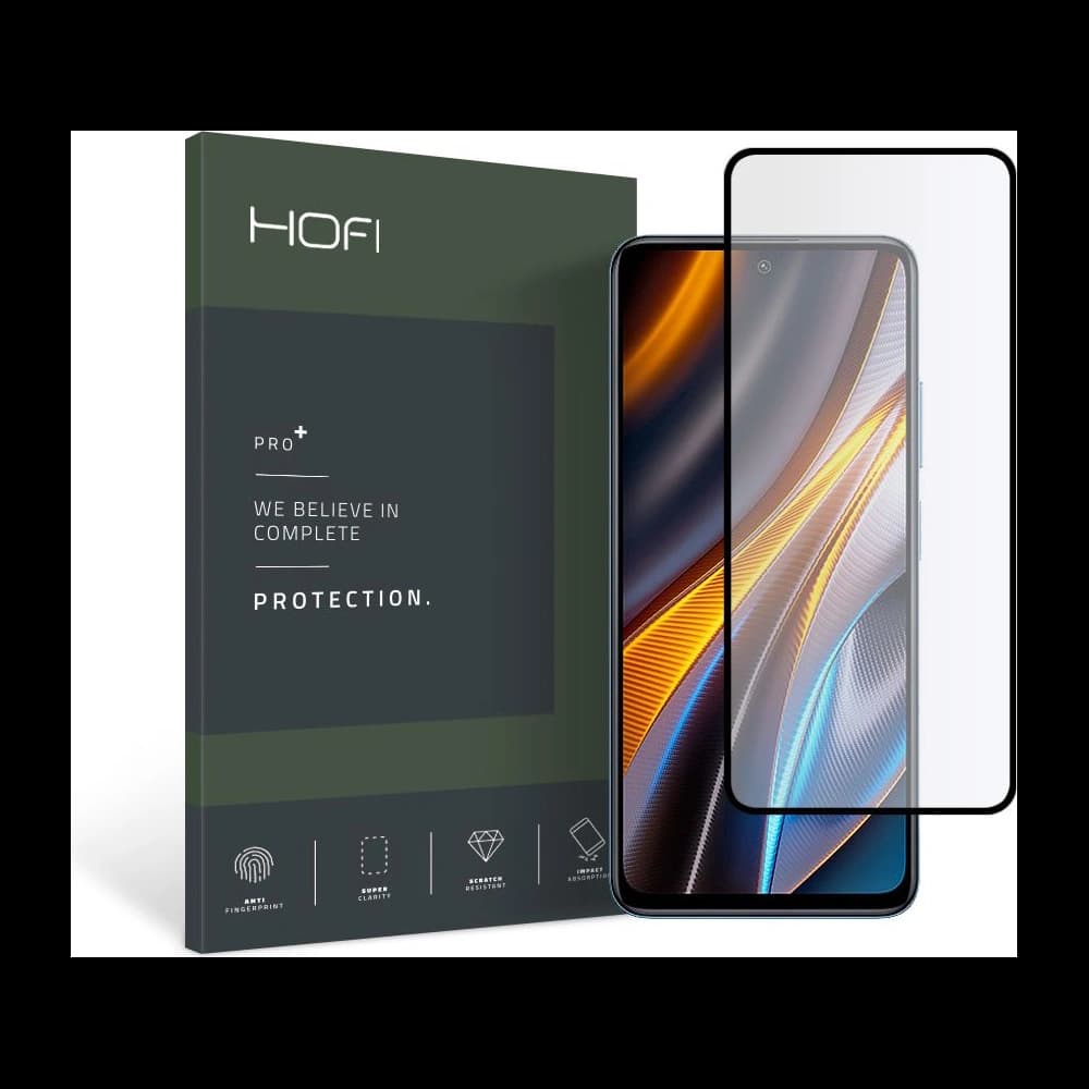 Tvrzené sklo Hofi Glass Pro+ POCO X4 GT Black