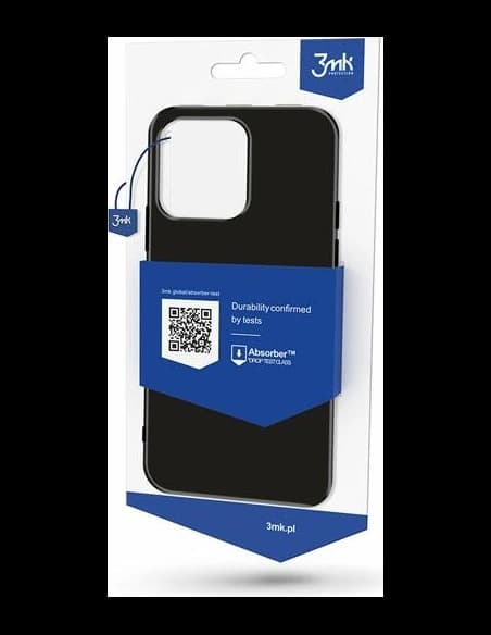 Etui 3MK Matt Case POCO F4 GT/Redmi K50 GE negru/black