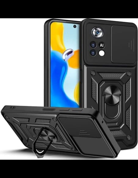 Etui Tech-Protect CamShield Pro POCO M4 Pro LTE černé