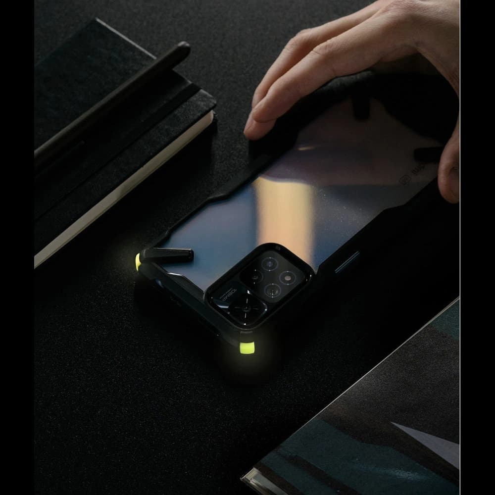 Etui Ringke Fusion-X Redmi Note 11 Pro+ 5G Fekete - 13