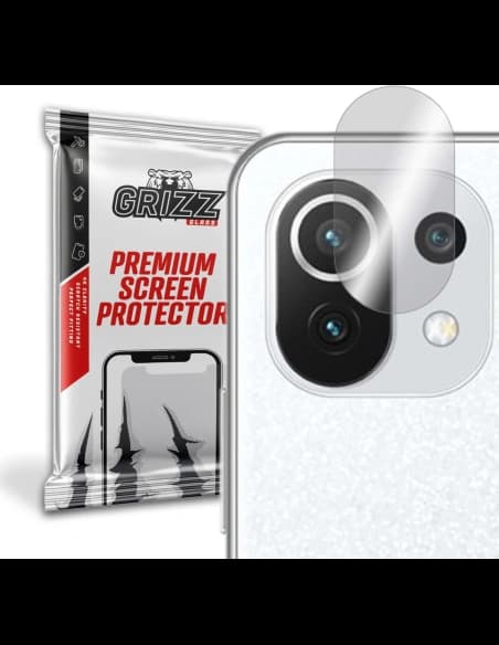 Glas für die GrizzGlass HybridGlass Kamera für Xiaomi Mi 11 Lite 5G NE