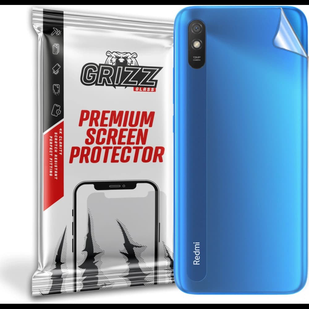 Folie na zadní stranu GrizzGlass SatinSkin pro Xiaomi Redmi 9A