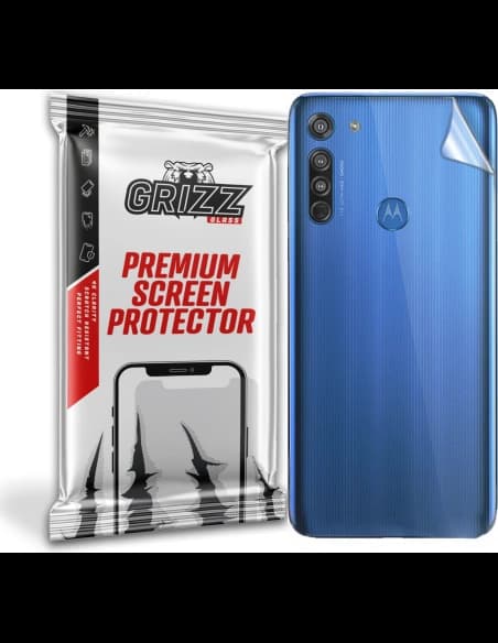 Folie auf der Rückseite GrizzGlass UltraSkin für Motorola Moto G8