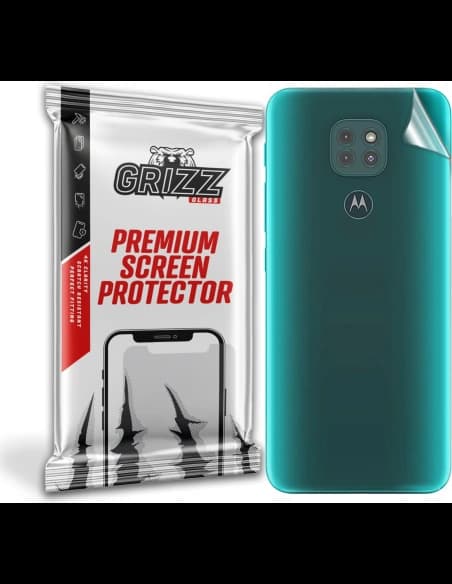 Folie GrizzGlass SatinSkin spate pentru Motorola Moto G9