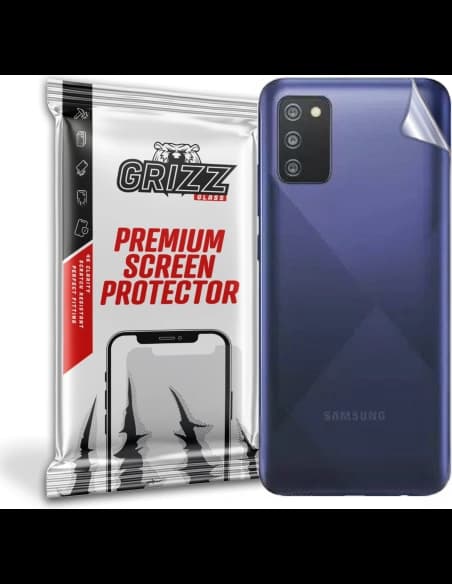 Folie GrizzGlass SatinSkin spate pentru Samsung Galaxy F02s