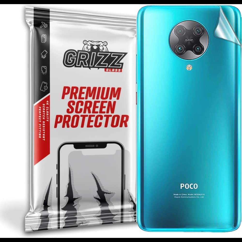 Folie GrizzGlass SatinSkin spate pentru Xiaomi POCO F2 Pro 5G
