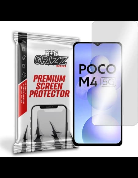 Hybriertes Glas GrizzGlass HybridGlass für Xiaomi POCO M4 5G
