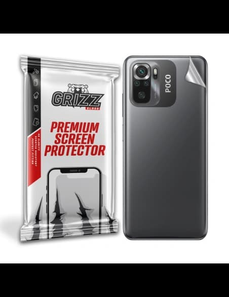 Fólie na zadní stranu GrizzGlass SatinSkin pro POCO M5s
