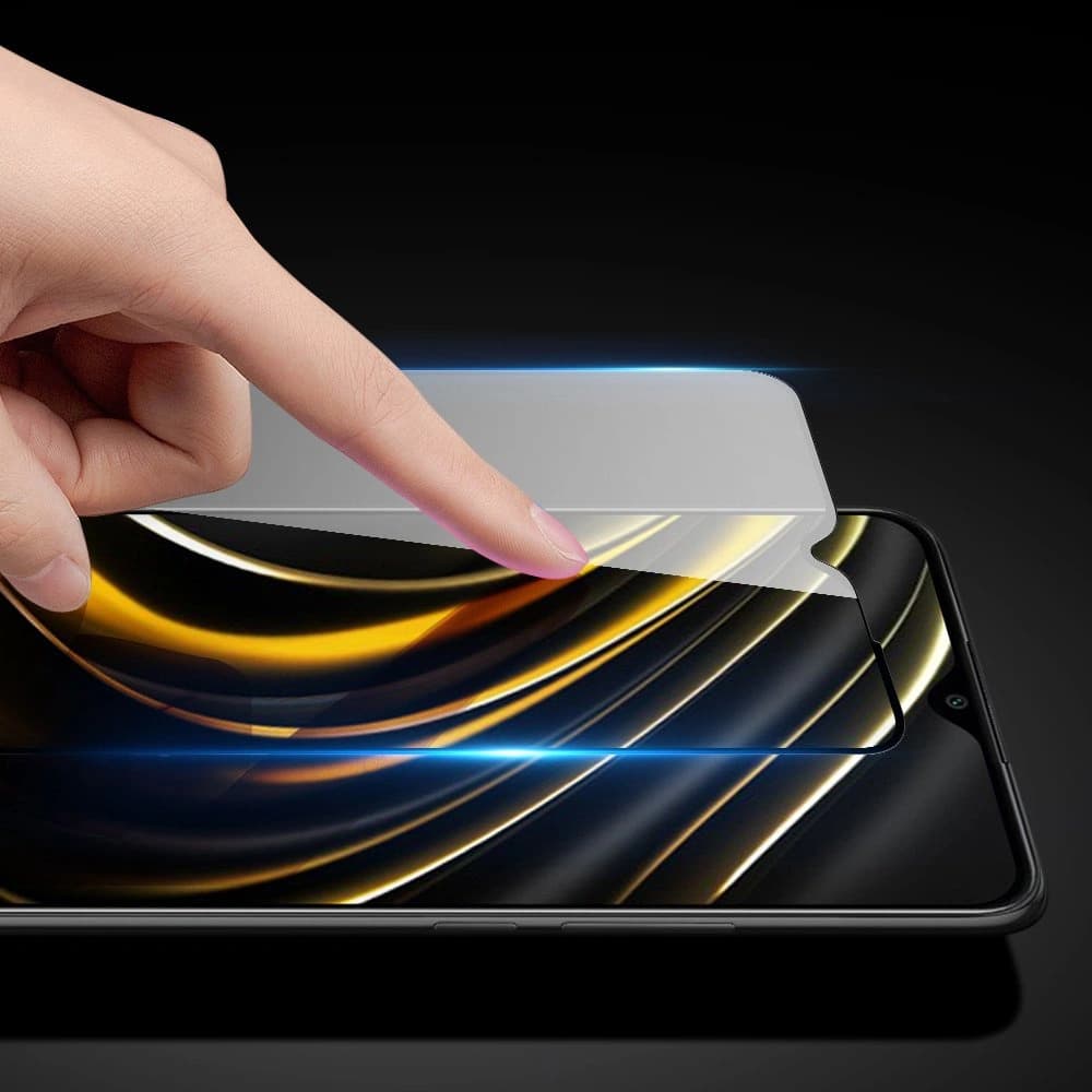 Sticlă securizată Dux Ducis 9D Tempered Glass Xiaomi Poco M3 negru (compatibil cu carcase) - 8