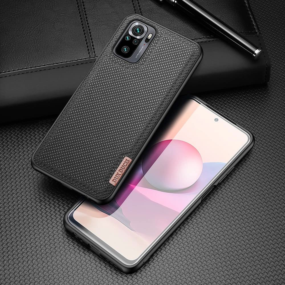Case Dux Ducis Fino Xiaomi Redmi Note 10/10S schwarz - 2