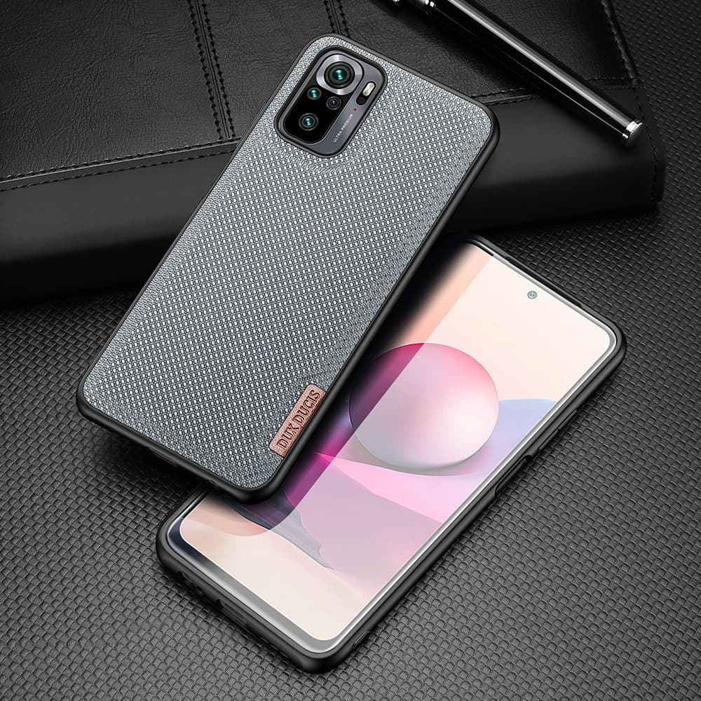 Case Dux Ducis Fino Xiaomi Redmi Note 10/10S grau - 2