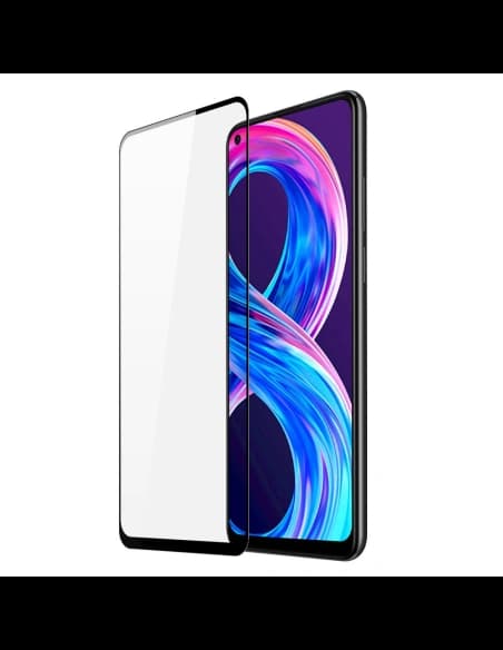 Tvrzené sklo Dux Ducis 9D pro Realme 8/8 Pro černé (kompatibilní s pouzdrem)