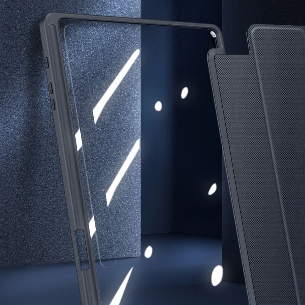 Case Dux Ducis Toby Samsung Galaxy Tab S8+ Plus/Tab S7+ Plus/Tab S7 FE mit Halterung für den Stylus schwarz - 18