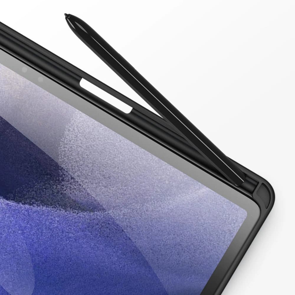 Case Dux Ducis Toby Samsung Galaxy Tab S8+ Plus/Tab S7+ Plus/Tab S7 FE mit Halterung für den Stylus schwarz - 19