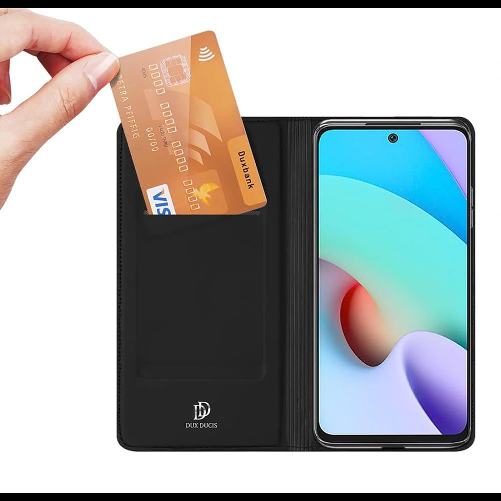 Etui Dux Ducis Skin Pro Xiaomi Redmi 10 černé - 2