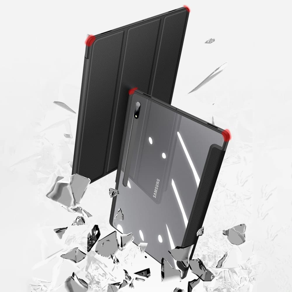 Etui Dux Ducis Toby Samsung Galaxy Tab S8 Ultra suport pentru stilou roz - 19