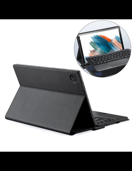Dux Ducis Touchpad Billentyűzet Tok Bluetooth Samsung Galaxy Tab A8 10.5 fekete