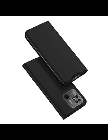 Dux Ducis Skin Pro tok Xiaomi Redmi 10C fekete