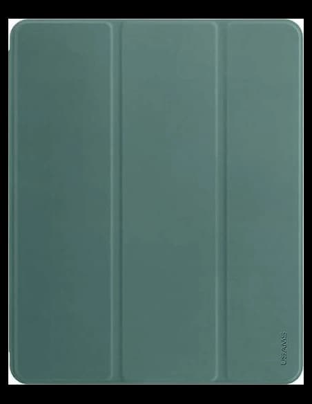 Etui USAMS Winto Apple iPad Air 10.9 2020 (4. generace) tmavě zelený/dark green IP109YT04 Smart Cover
