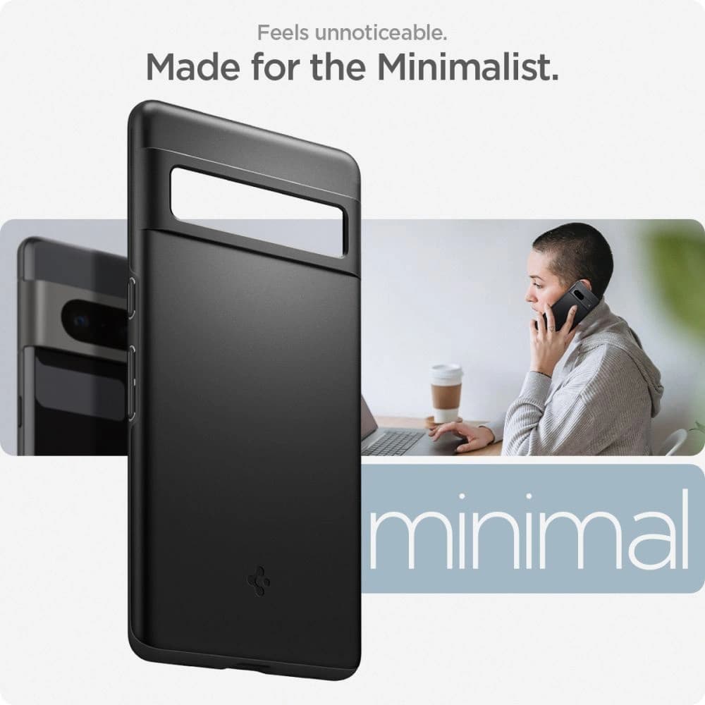 Etui Spigen Thin Fit Google Pixel 7 Černé - 13