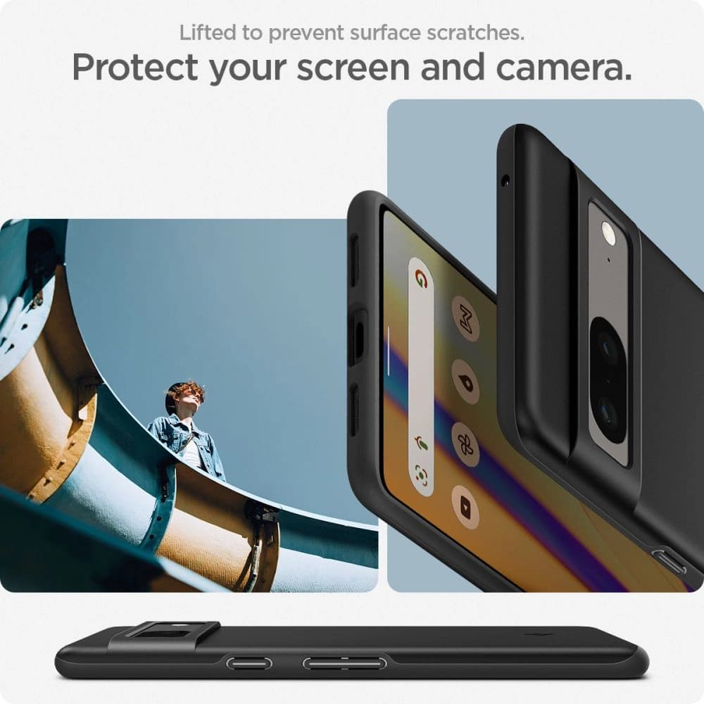 Etui Spigen Thin Fit Google Pixel 7 Černé - 16