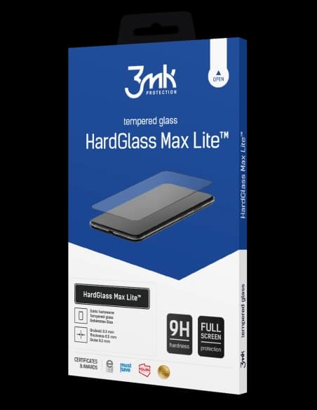 Tvrzené sklo 3MK HardGlass Max Lite Xiaomi POCO M5s černé