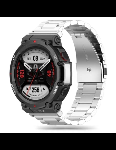 Bransoleta Tech-Protect Stainless Amazfit T-Rex 2 Silver