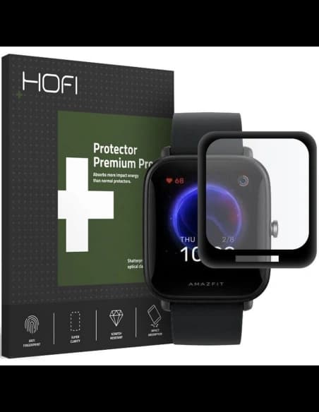 Szkło hybrydowe Hofi Hybrid Pro+ Xiaomi Amazfit Bip U Black