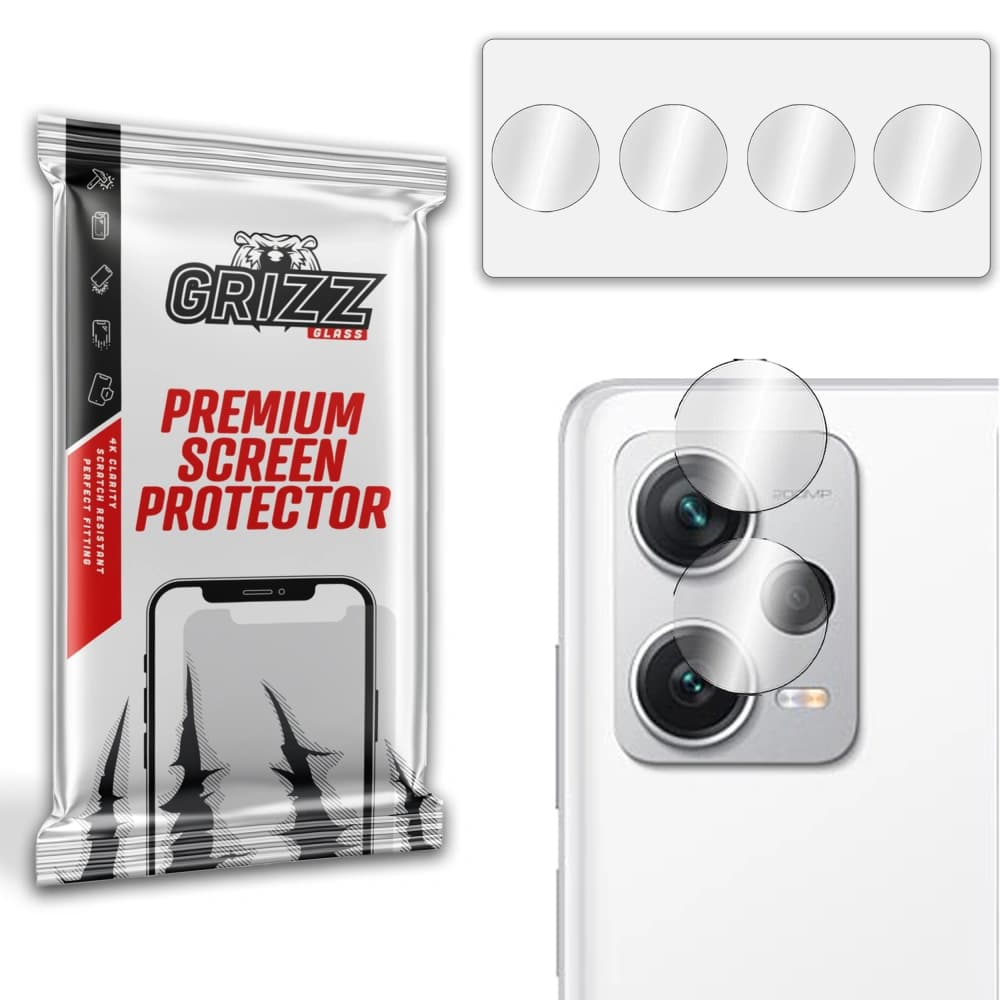 GrizzGlass HybridGlass Geam de cameră pentru Xiaomi Redmi Note 12 Pro+ Plus