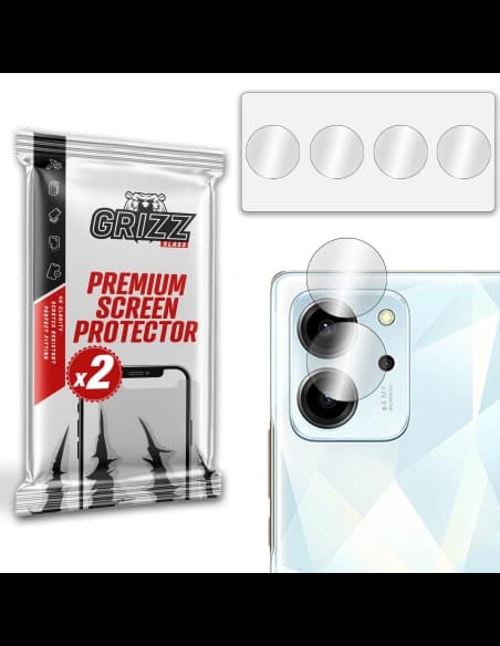 Glas für die Kamera GrizzGlass HybridGlass Kamera für Honor 80 SE