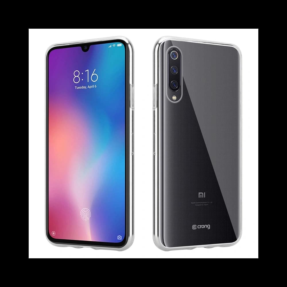 Etui Crong Crystal Slim Cover Xiaomi Mi 9 (átlátszó)