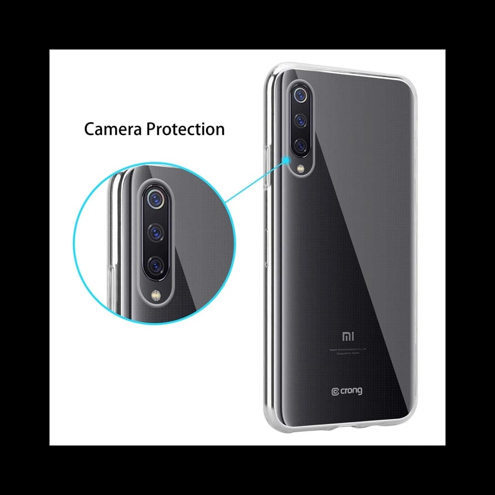 Etui Crong Crystal Slim Cover Xiaomi Mi 9 (átlátszó) - 4